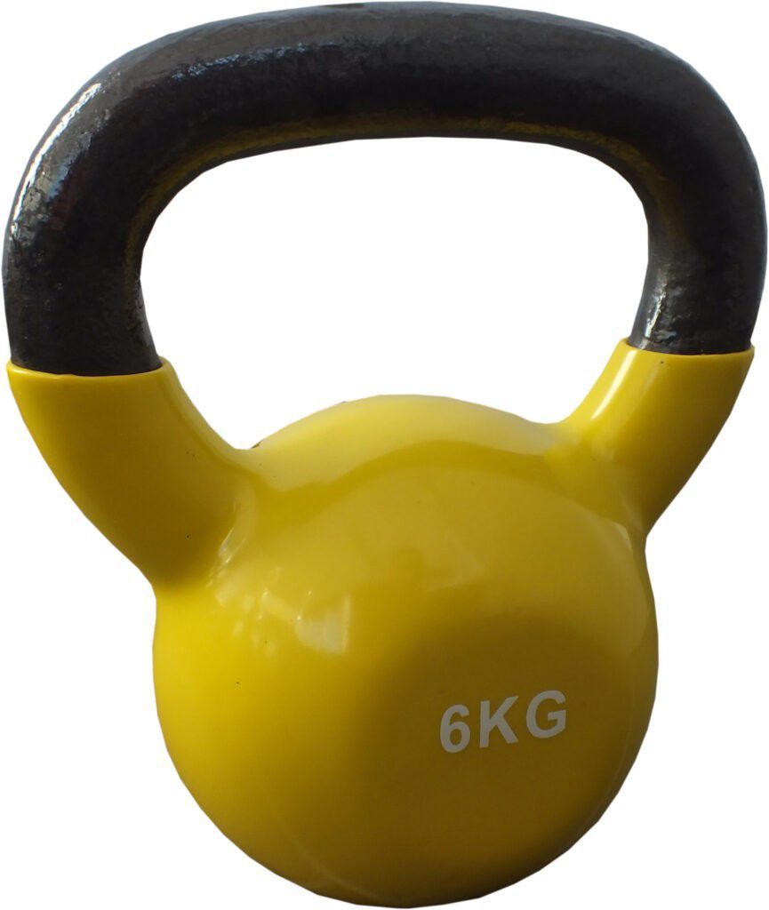 Sixtus_Kettlebell_Vinile_Gialla-MED1252-Peso_6kg-1