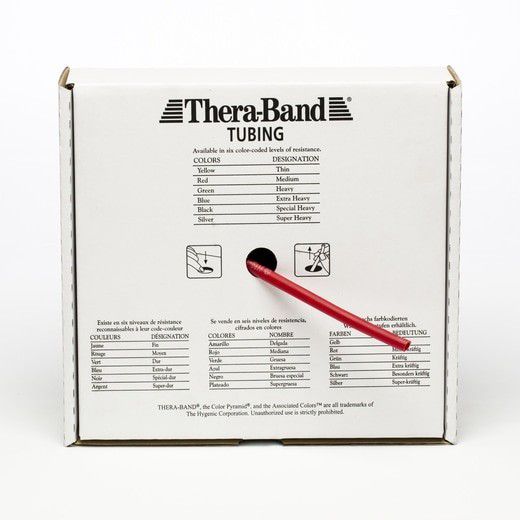 Sixtus_Thera_Band_Rosso-MED0009-Lunghezza_7,5mt